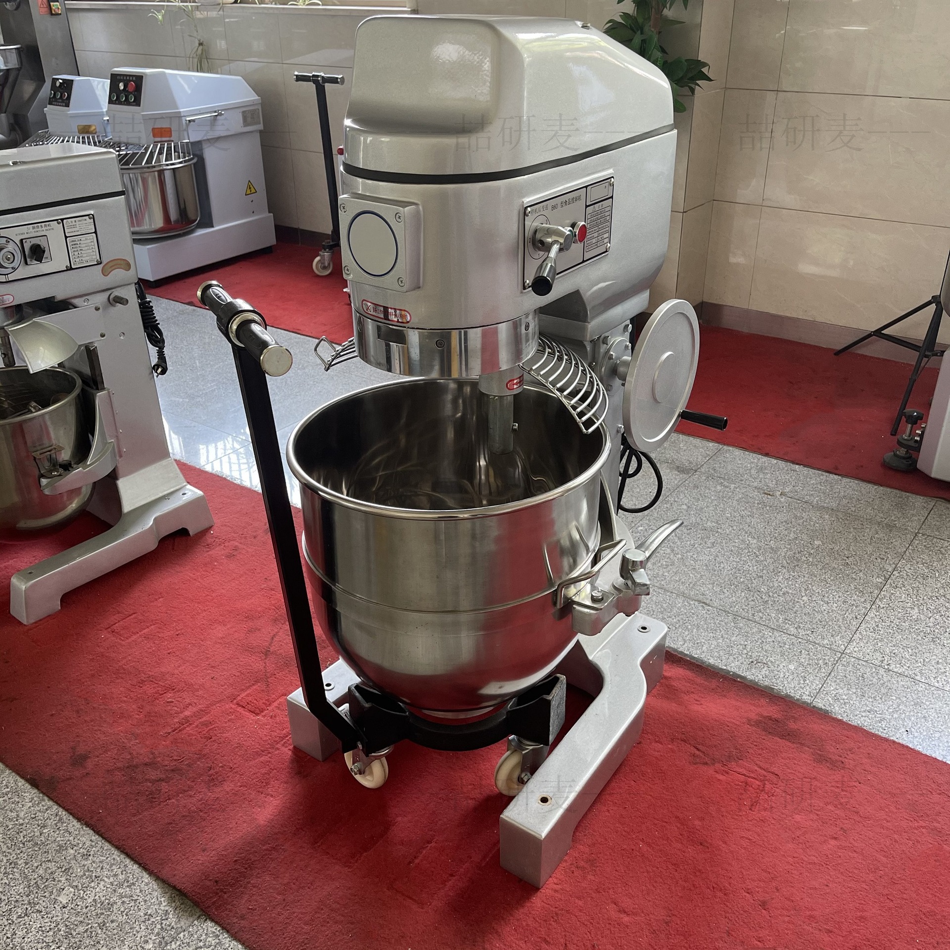 60升打蛋机 三功能快速搅拌机 B60三档调速打蛋机 FPPD MIXER