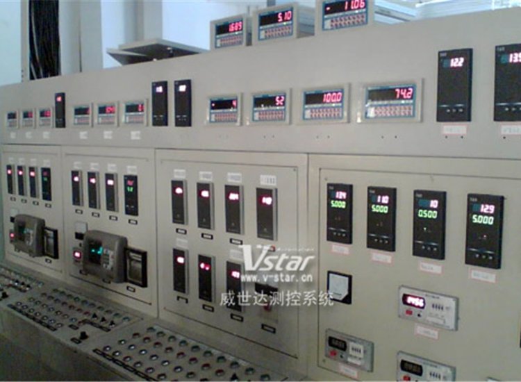 威世达自动化流量温度重量三合一配料控制系统