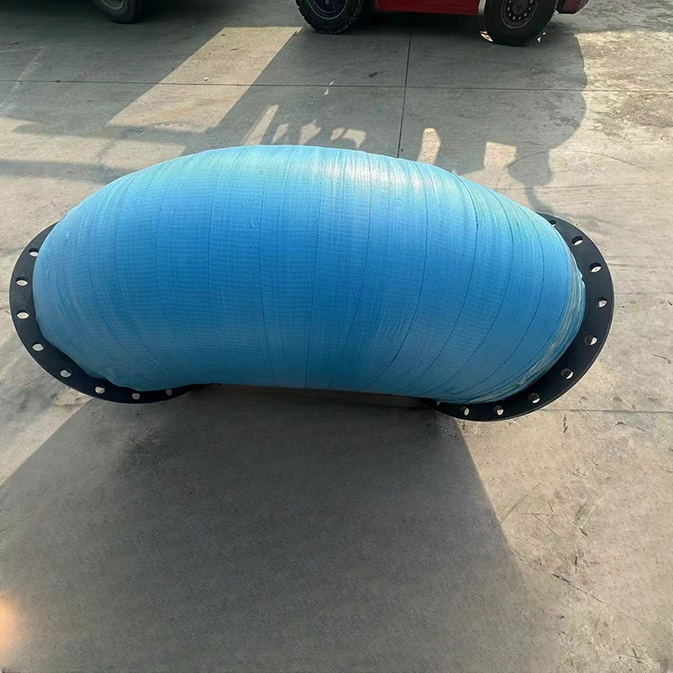 钢丝大口径橡胶胶管弯头福硕可曲挠异形软接头弯管