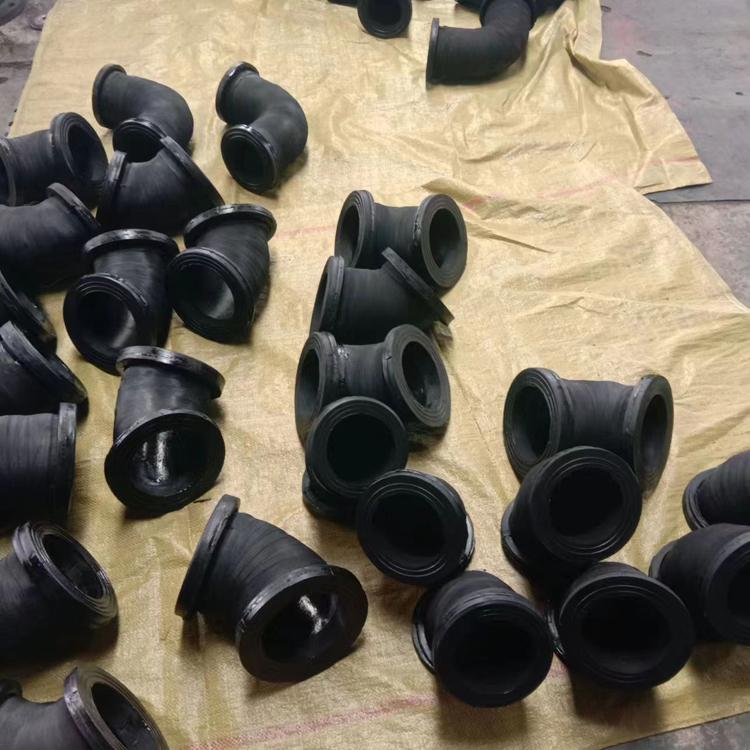 异型 夹布橡胶弯管 软接头软连接 福硕 直角橡胶弯头胶管