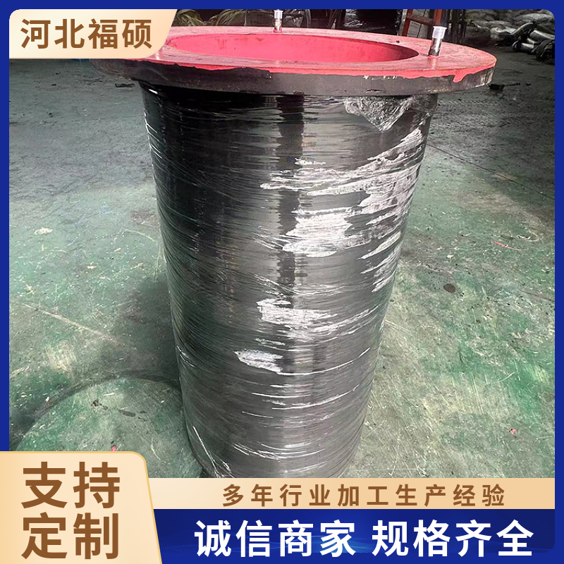 橡胶轴套缓冲减震管夹阀套福硕单法兰管夹阀胶管衬套