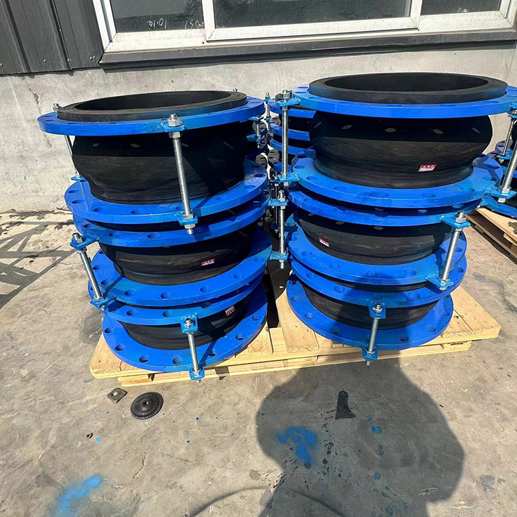 弹性可曲挠橡胶软接头福硕法兰式橡 胶补偿器