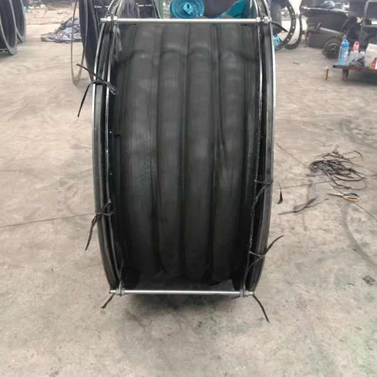 圆形橡胶软连接接头 福硕 大口径橡 胶软连接 非金属补偿器膨胀节