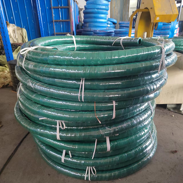绿色绝缘冷却水管 水电缆胶管 电厂用抗磨损无碳绝缘胶管