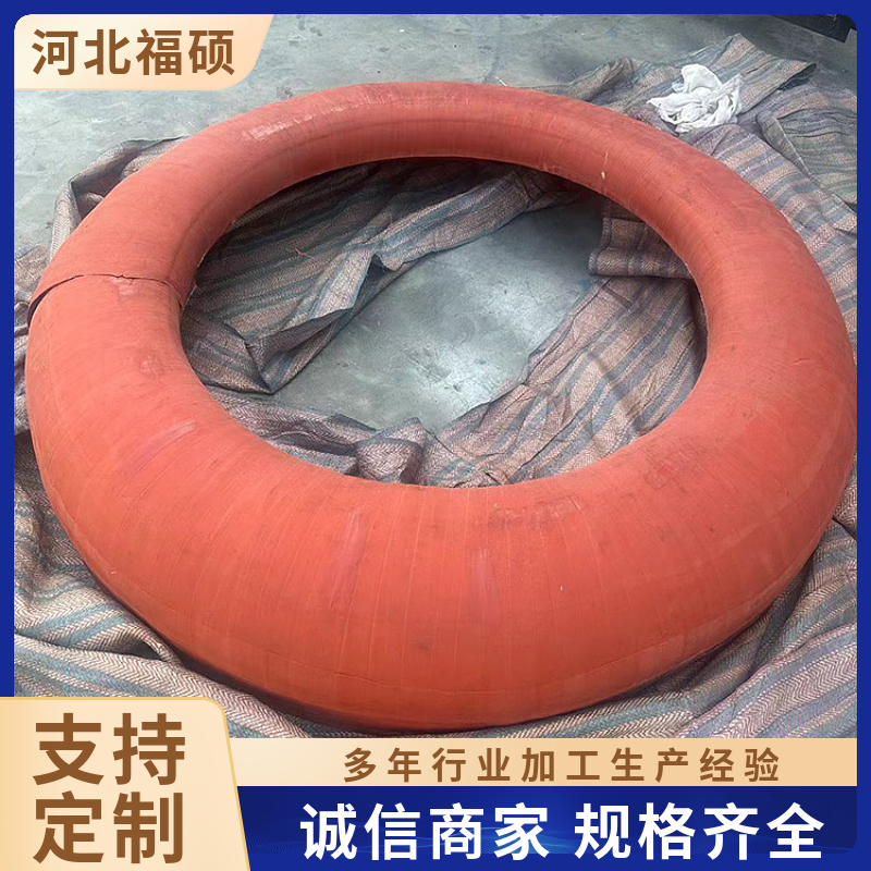 抗磨硅胶异型件福硕防腐红色圆形硅胶件厂家