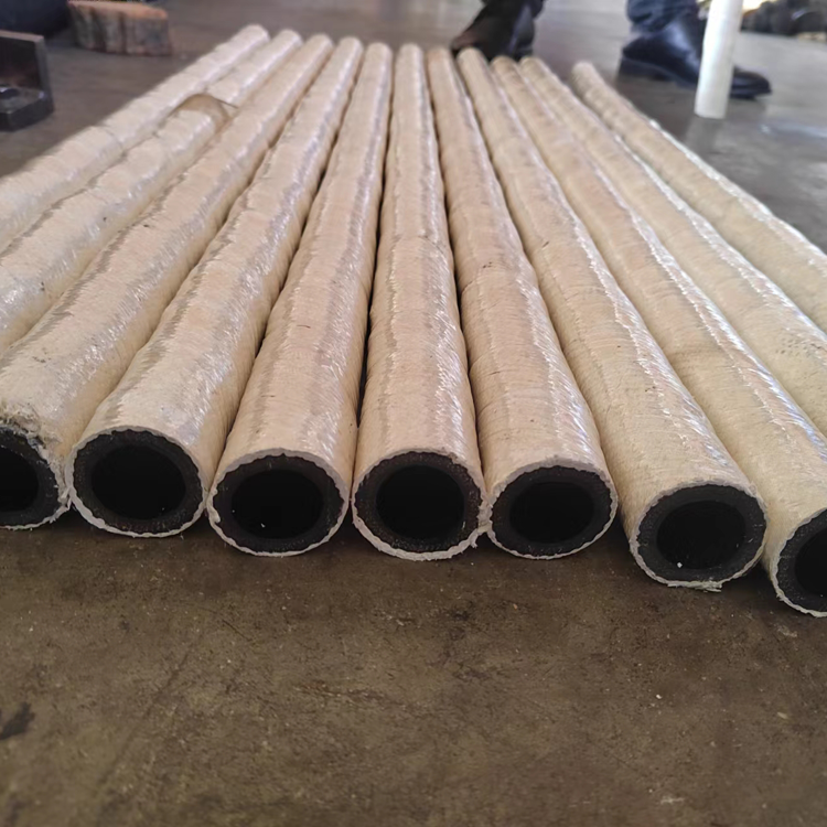 防火护套胶管 可隔热抗腐胶管 阻燃 电炉用外包石棉橡胶管
