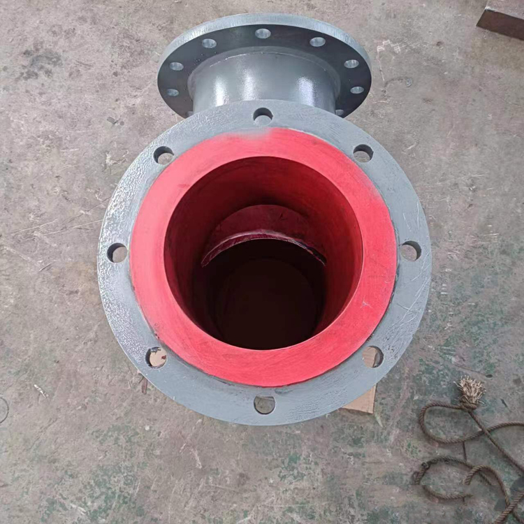 复合电力衬胶钢管 外壁防腐钢衬抗磨衬胶钢管