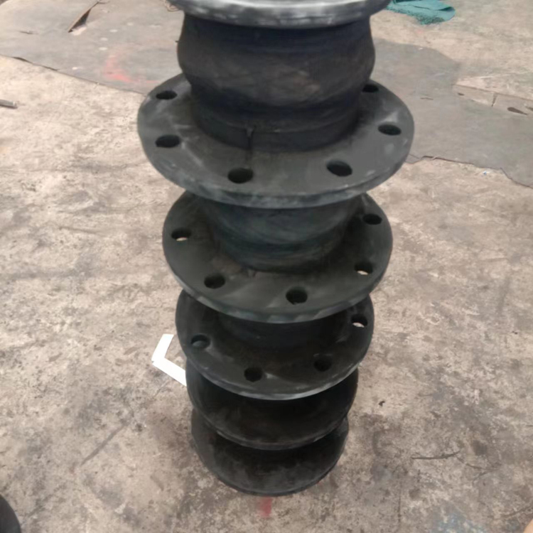 不锈钢减震橡胶软接头 福硕 可曲挠橡胶接头避震喉 弹性补偿软连接