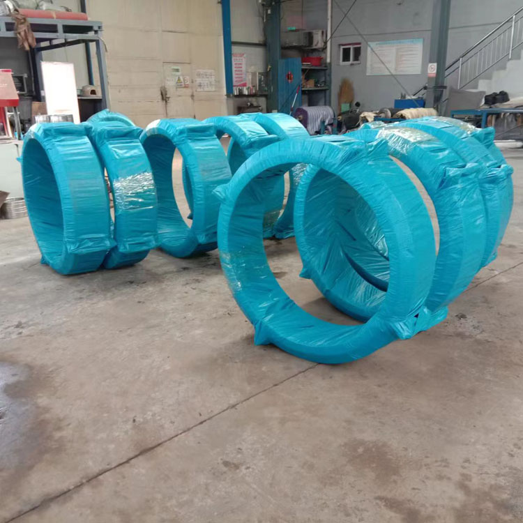 带304不锈钢增强环软连接 扣槽式软接头化工泵阀管道减震器