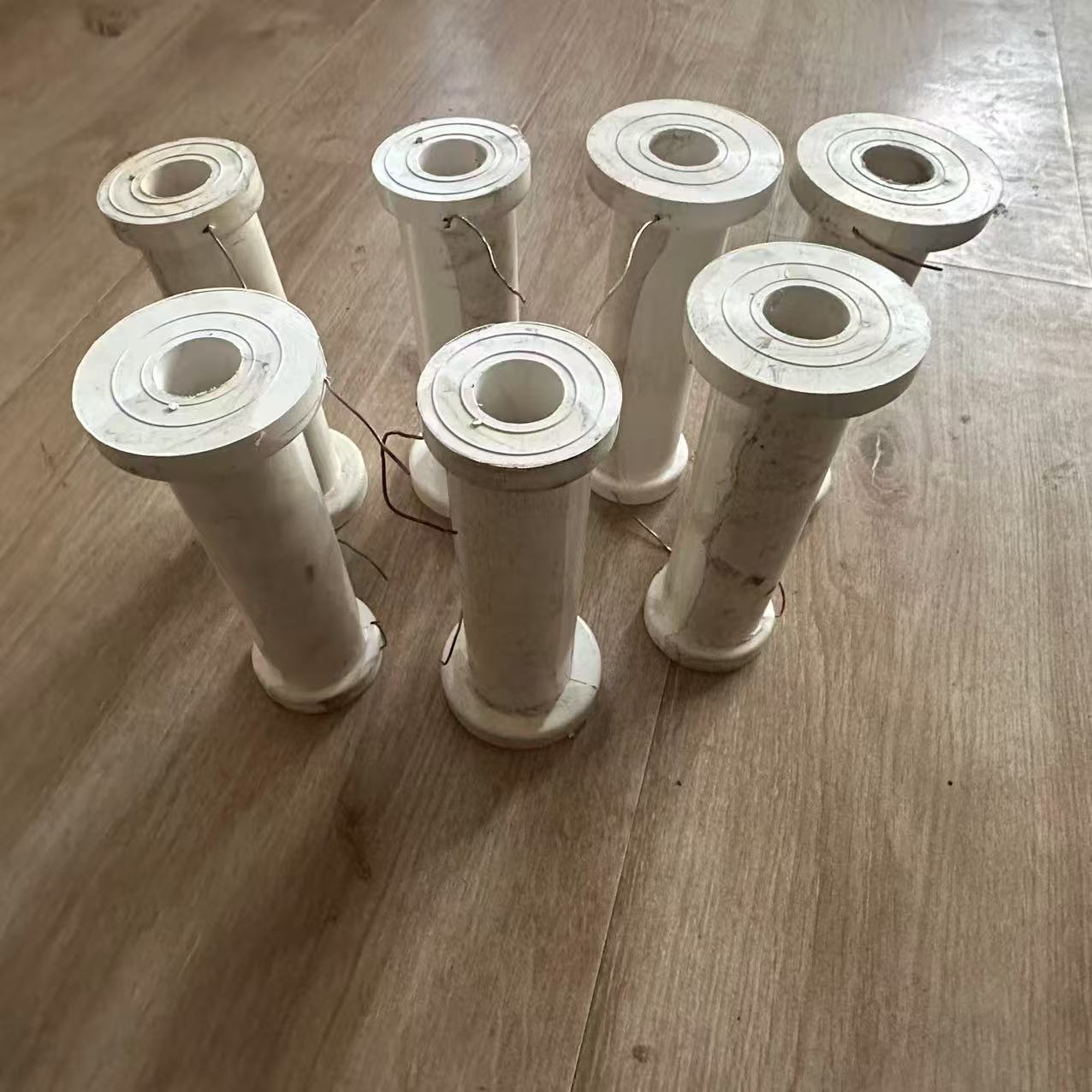 白色硅胶管夹阀 耐磨管夹 阀内衬胶套 福硕定制