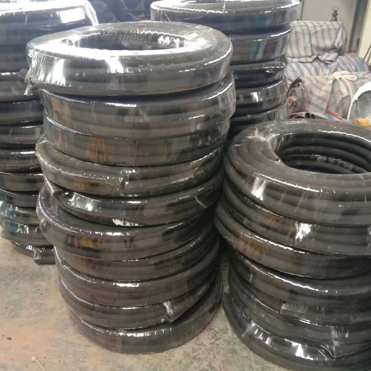 黑色抗老化夹布橡胶管 福硕 低压输水胶管通水通气夹布胶管