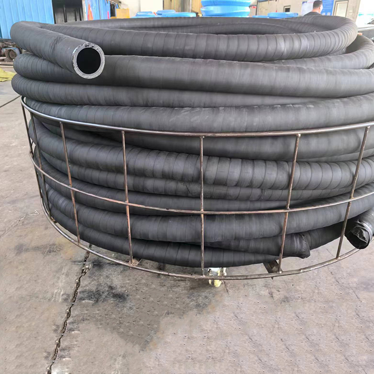 高低压输水夹布胶管福硕抗磨防腐橡胶疏浚橡胶管