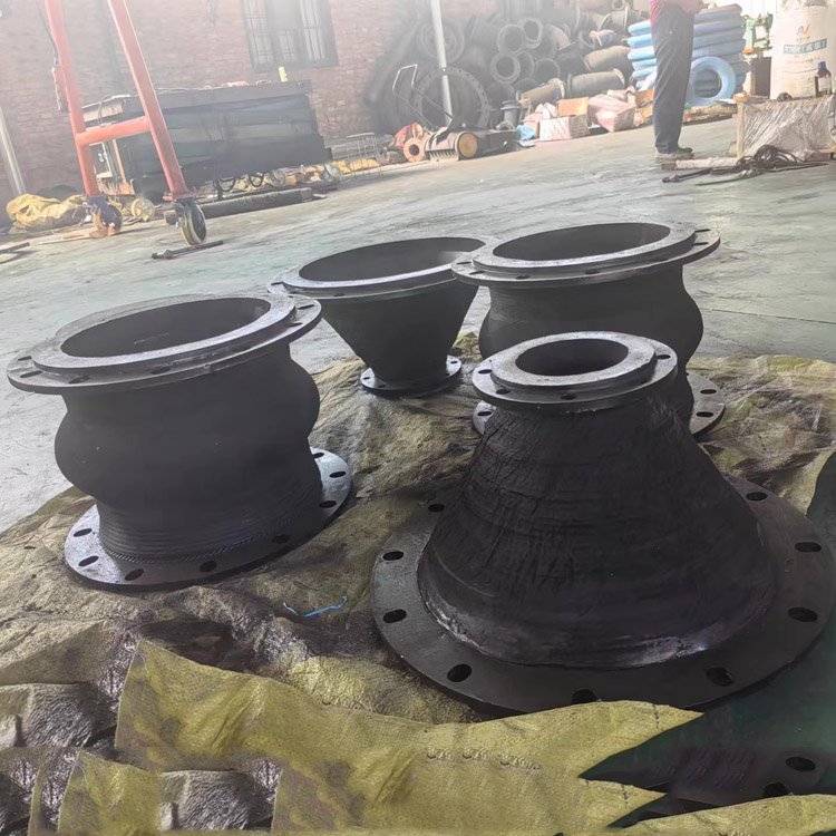 KXT型可曲挠橡 胶软连接福硕水泵专用避震喉法兰橡胶伸缩节