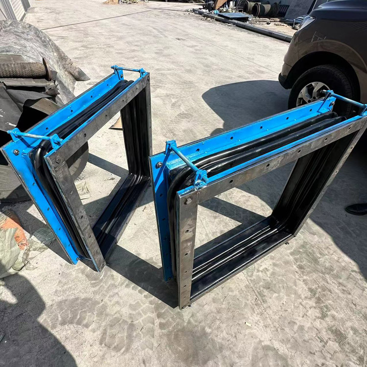 可曲挠伸缩振动筛用矩形橡胶软连接福硕工业用方形柔性膨胀节