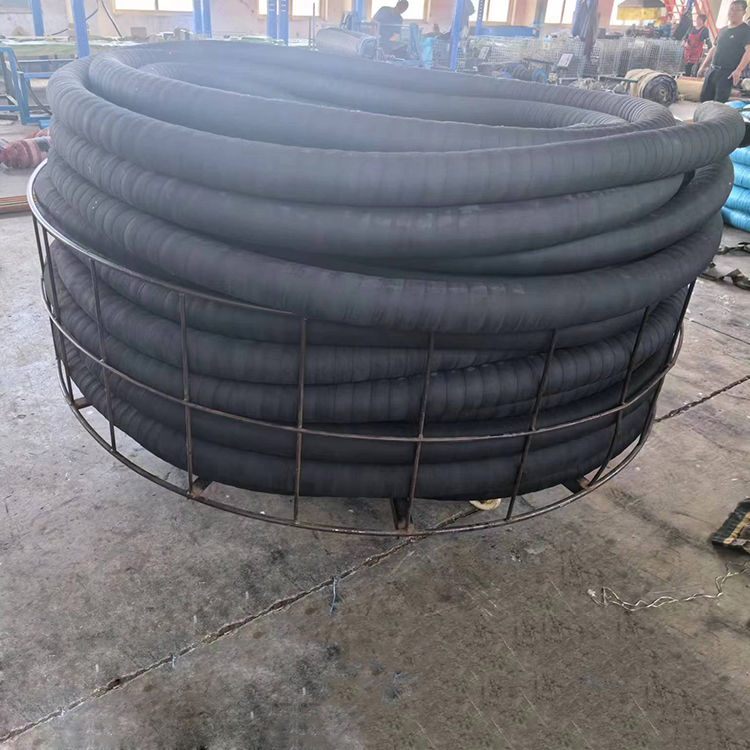 抗磨蒸汽橡胶软管福硕工程机械钢丝缠绕胶管