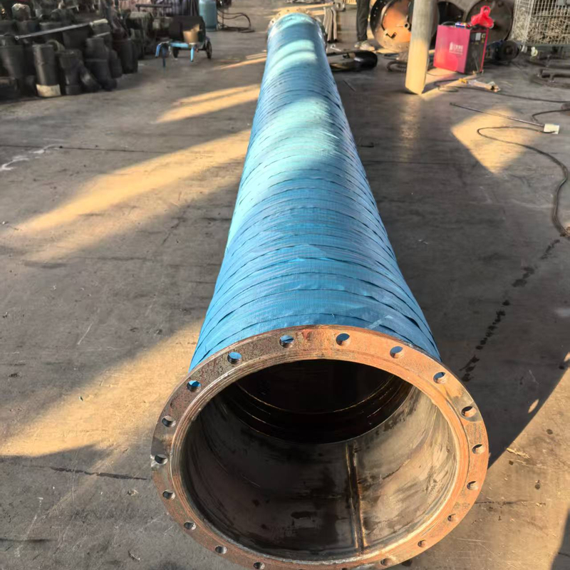 福硕 大口径橡胶管 吸排泥浆钢丝缠绕胶管 按需定制