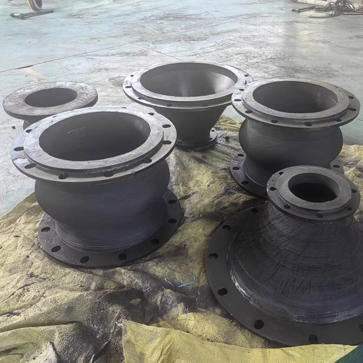 减震弹性橡胶柔性接头福硕加固减震橡 胶膨胀节厂家