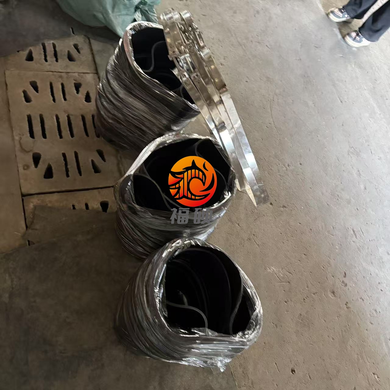 福硕橡胶软连接 机械设备橡胶套生产厂家 按需定制