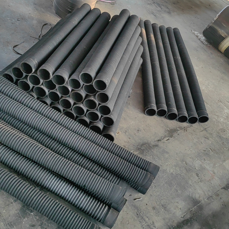 波纹伸缩胶管福硕绝缘钢丝夹布橡胶防尘伸缩管
