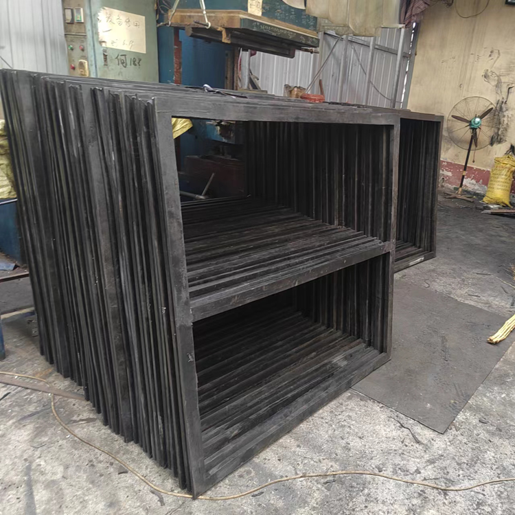 橡胶膨胀节补偿器 振动筛配套方形软连接 伸缩防腐