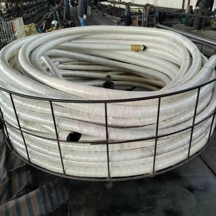 防火蒸汽胶管 阻燃胶管水冷电缆夹布胶管外包石棉胶管