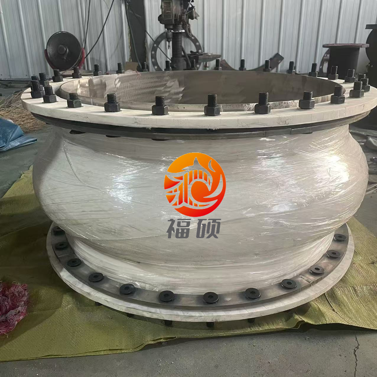 白色硅胶软接头 硅橡胶避震喉补偿器 管道减震器 福硕