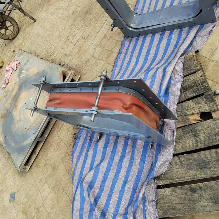 织物补偿器 法兰风机软连接 脱硫管道烟道风道柔性织物非金属膨胀节