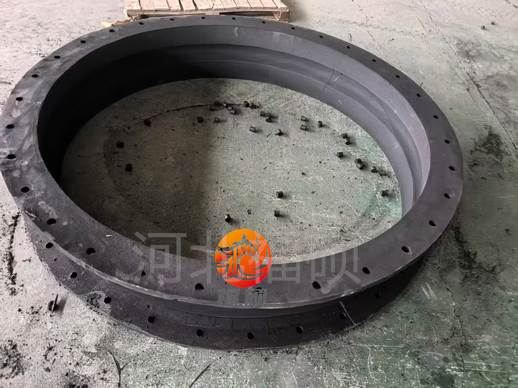 福硕 直径1米橡 胶软连接 大口径橡胶软接头定制