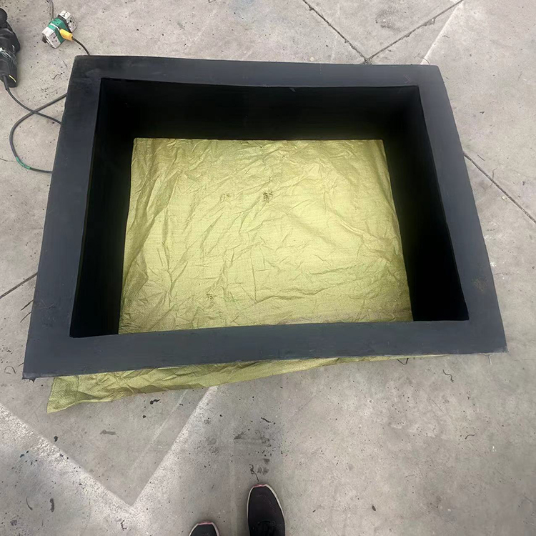 矩形柔性橡胶接头福硕除尘管道非金属膨胀节方形补偿器