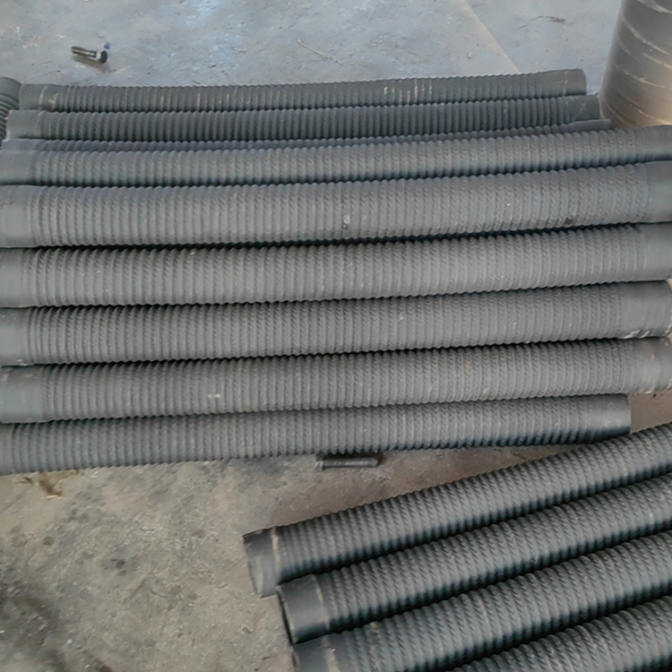 工业波纹防尘伸缩套福硕高弹力螺纹橡胶波纹管