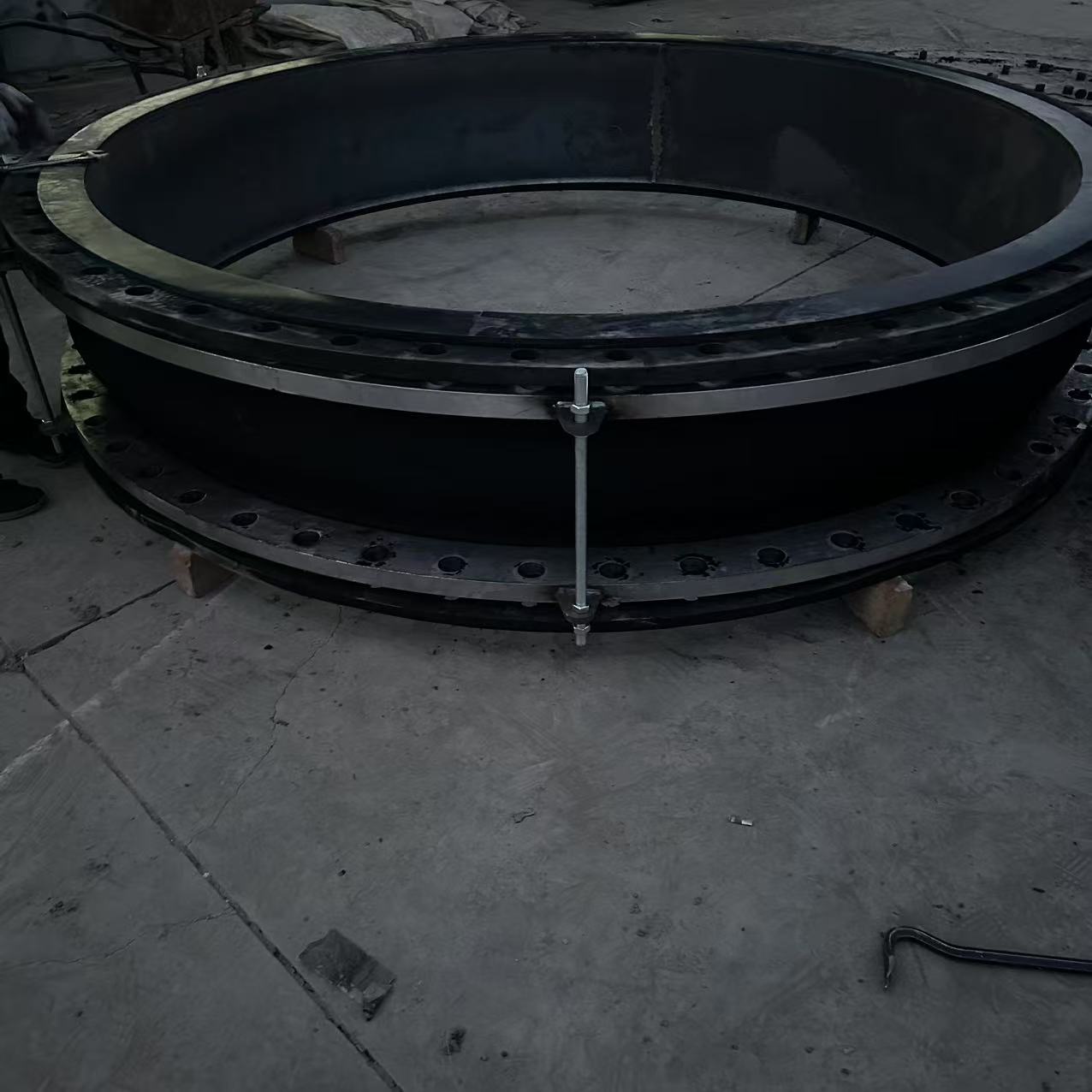 DN1200大口径橡胶接头定制 超大口径橡胶软连接加工