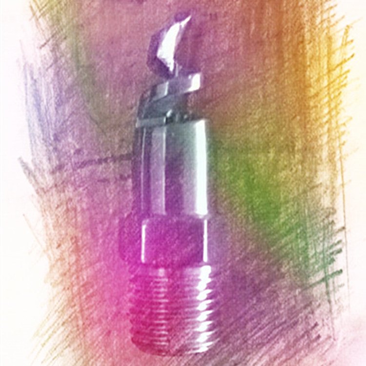 除尘加湿扇形喷嘴 神雾 高压清洗喷头 加工定制 工业清洗消毒