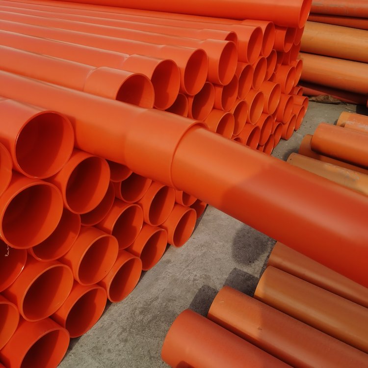 承插口电力管 160MPP电缆保护管 扩口通信管 110 200mpp埋地穿线管