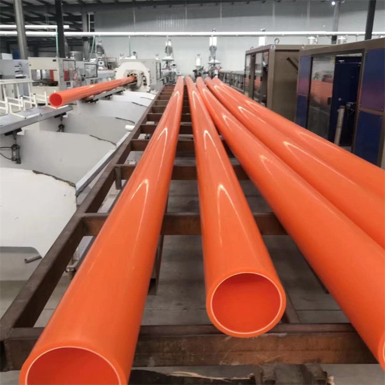 辰耀mpp复合电力管 MP管橘红色穿线管 150mpp电缆管