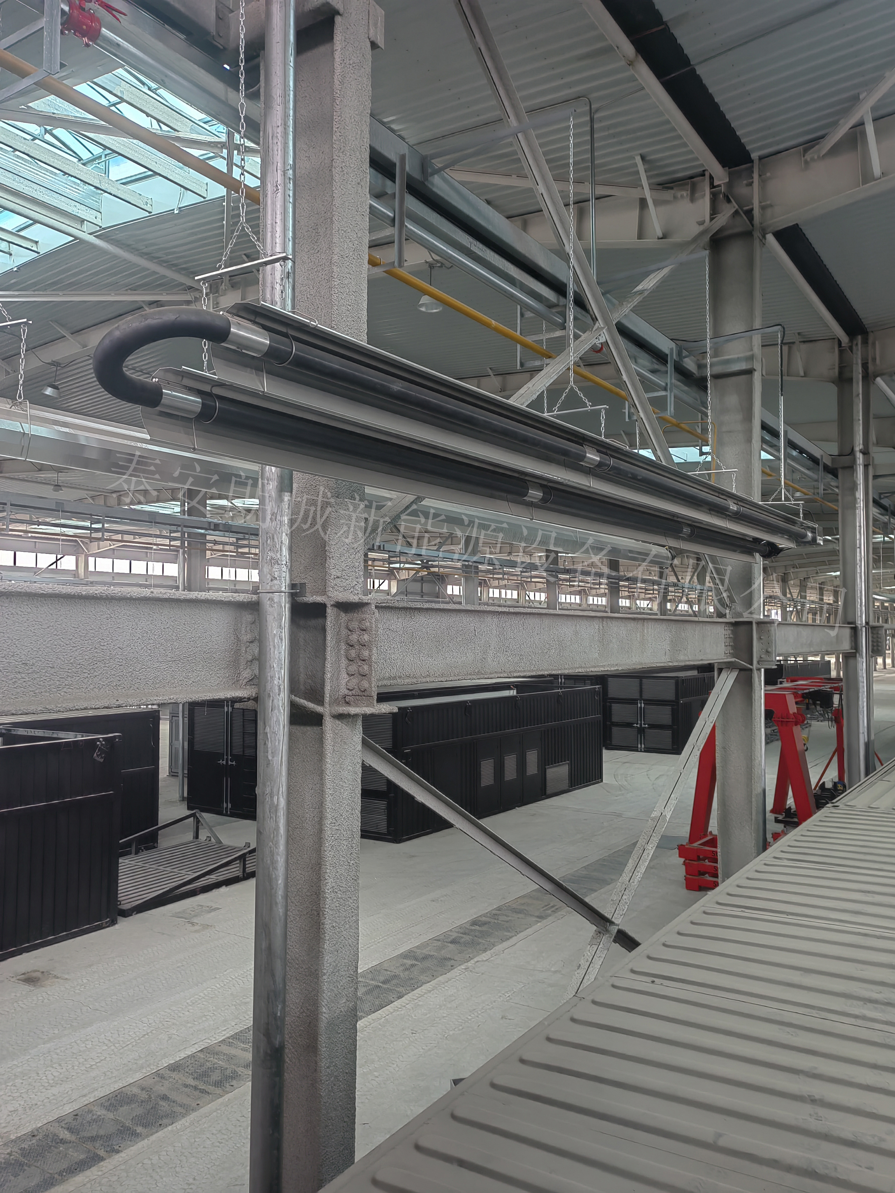 朗城 燃气红外采暖设备 高大空间 养殖场 供暖 智能控制