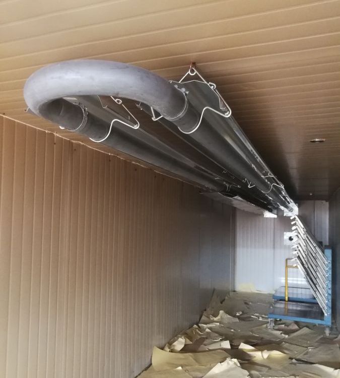 朗城 燃气辐射采暖 喷涂线烘干设备 车间 厂房供暖