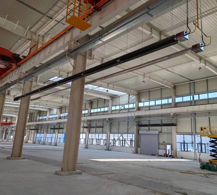 朗城 燃气辐射采暖系统 仓储物流 维修车间采暖 简约美观 经济实用