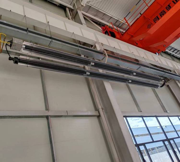 朗城 燃气辐射采暖 高大空间 大面积厂房 车间采暖 升温快 节能环保