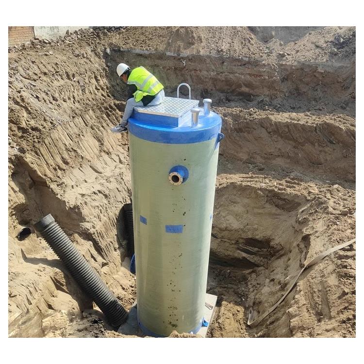 玻璃钢一体化预制提升泵站 地下式排污水处理 农田灌溉水利排涝工程