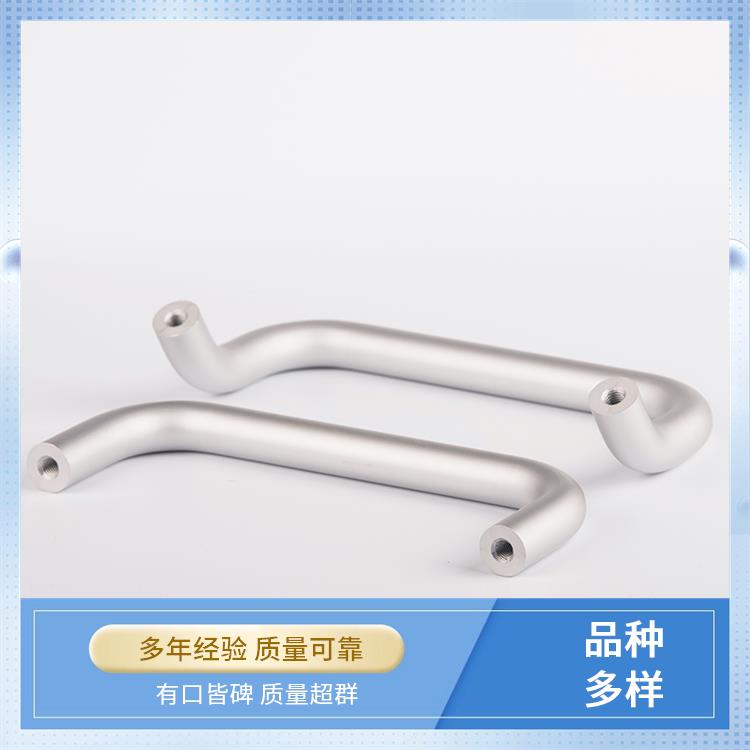 冠奥铝业 窗边框挤压 铝合金弯管把手 高精切割