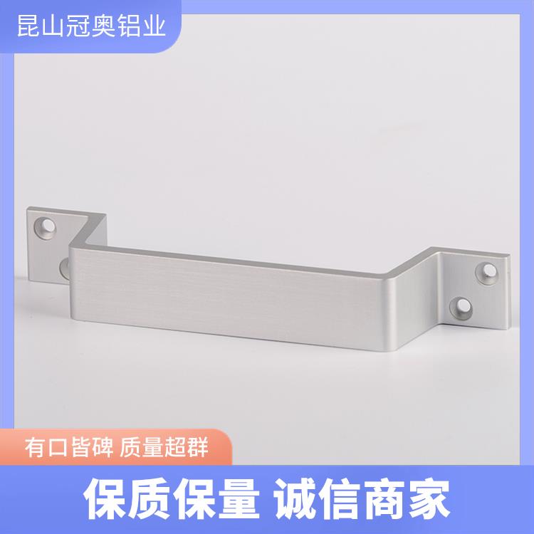 冠奥铝业 铝型材挤压生产 新中式铝把手 高精切割