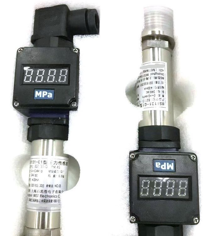 BST131系列平膜压力变送器一体式BST-131-G1-0.1 0.4MPa/PM/M3