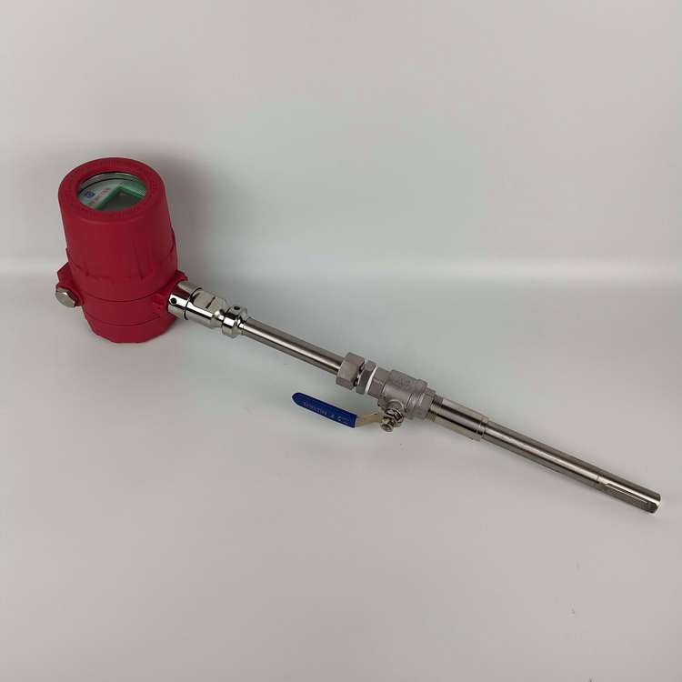 轻工领域对夹式高温型涡街流量计厂家智能电子数显亮普