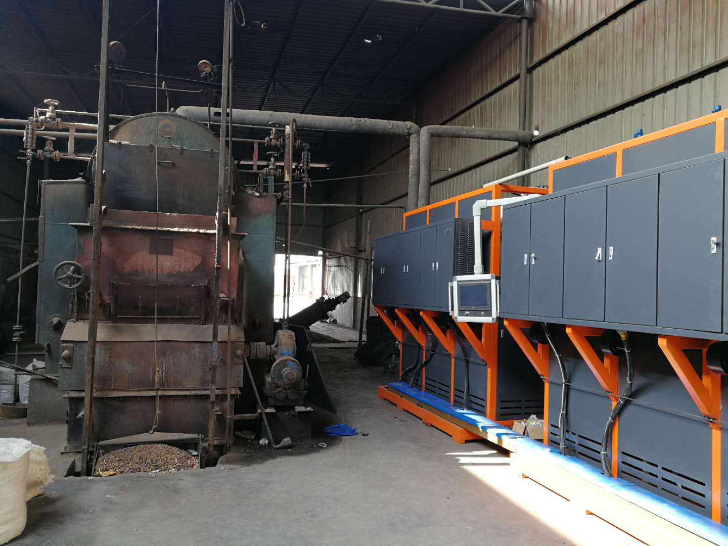 工业电磁蒸汽锅炉 立式全自动大型电磁锅炉按需定做