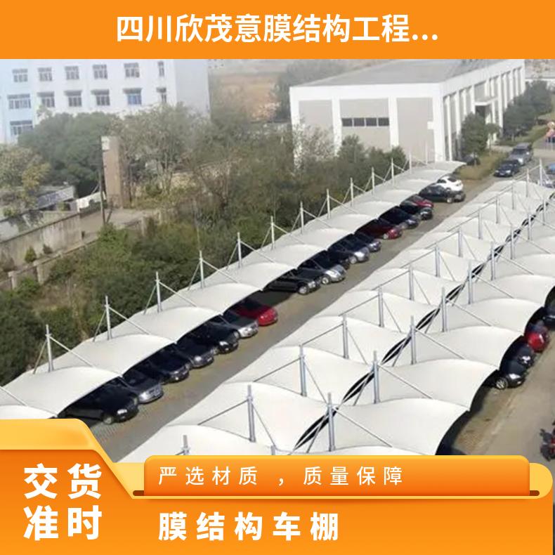 水上乐园停车场张拉膜结构安装7/七/T字形按需定制