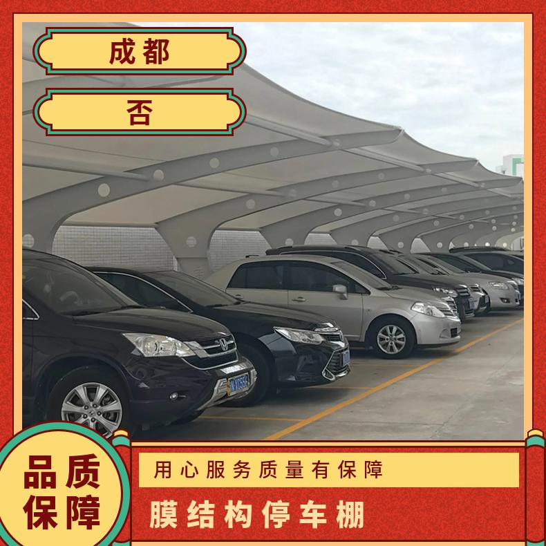 初中停车场膜结构 看台张拉膜 T字形PVC材质美观可定制