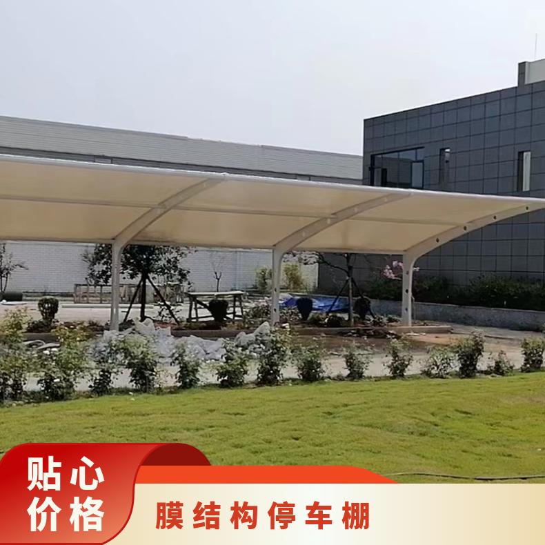 度假山庄电动车膜结构造价 安装简约唯美 坚实稳固 非标可创意