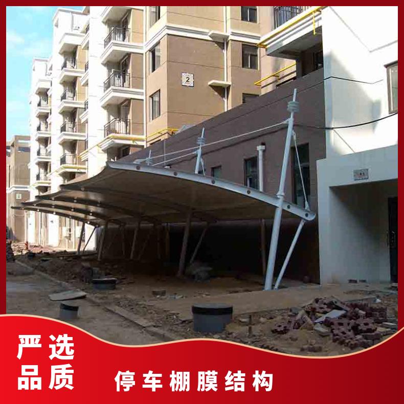 农家乐电动车车棚膜结构工厂 设计方案款式多样 时尚美观