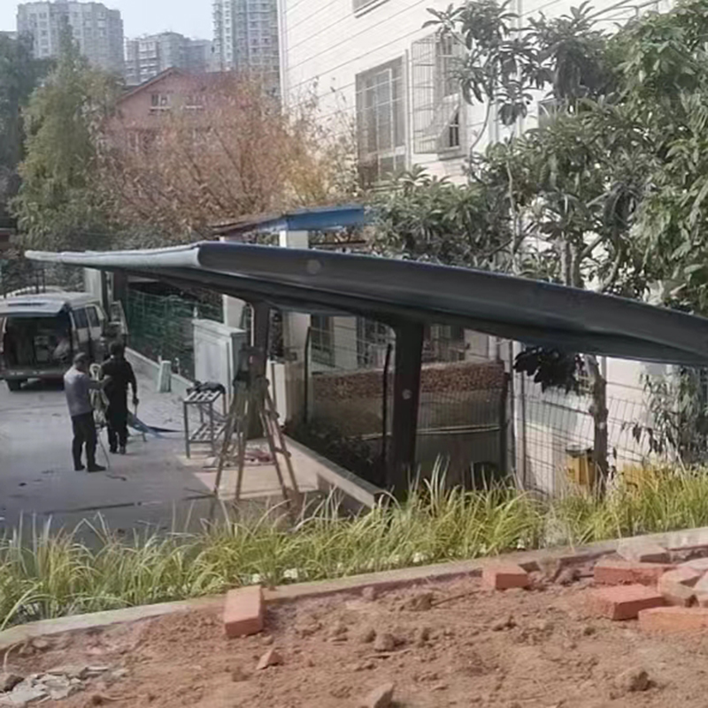 酒店网红打卡膜结构 资欣茂意酒店网 红打卡膜结 构造型优美