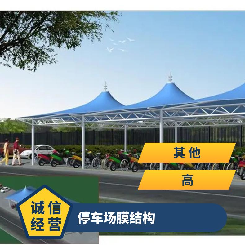 展览馆停车场膜结构价T字型PVC/PVDF材质风格多样 美观